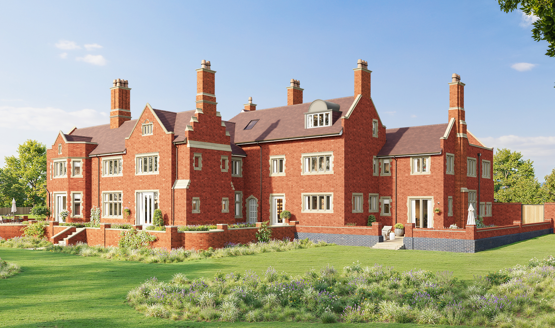 The Old Hall Rear Elevation